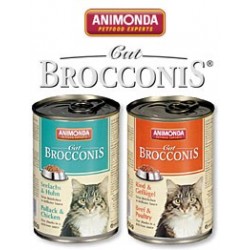 Brocconis Cat drób + serca 400g ANIMONDA