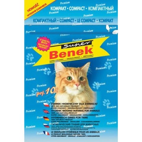 Żwirek Super Benek Compact Premium 10l