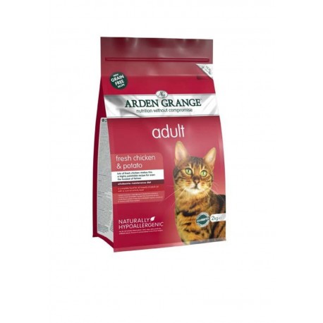 Arden Grange Cat Chicken Grain Free Hypoallergenic 4 kg pokarm dla kotów dorosłych
