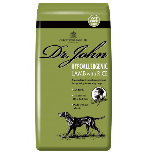 Dr John Lamb & Rice Hypoallergenic 15 kg karma dla psów