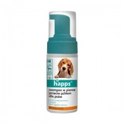 HAPPS szampon w piance przeciw pchłom dla psów 100 ml