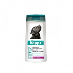 HAPPS szampon pielęgnacyjny dla psów o sierści ciemnej 200 ml